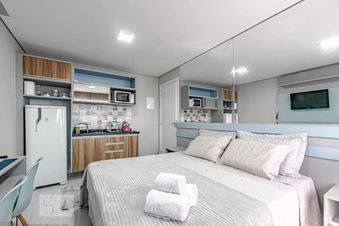 17- Studio Perfeito Para Casal! Curitiba Dış mekan fotoğraf